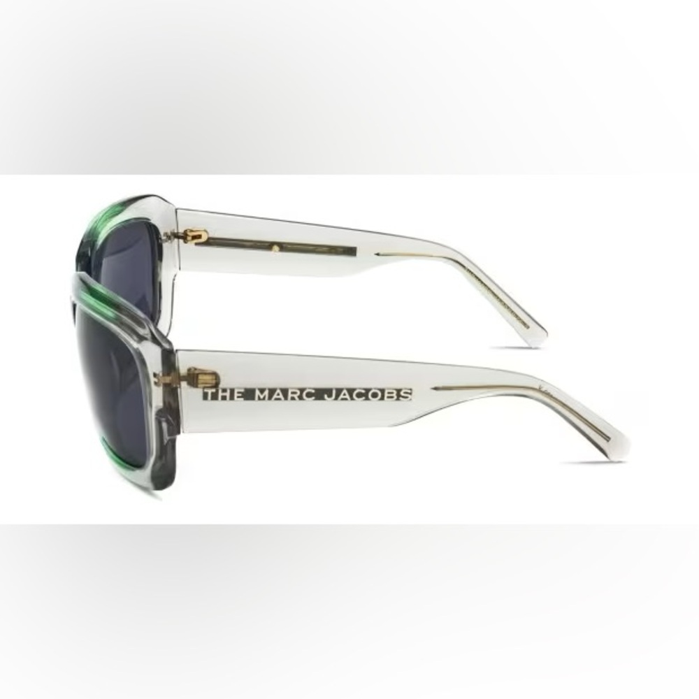 NEW Marc Jacobs MARC 574/S-08YW IR Green Grey Sunglasses - Picture 4 of 7
